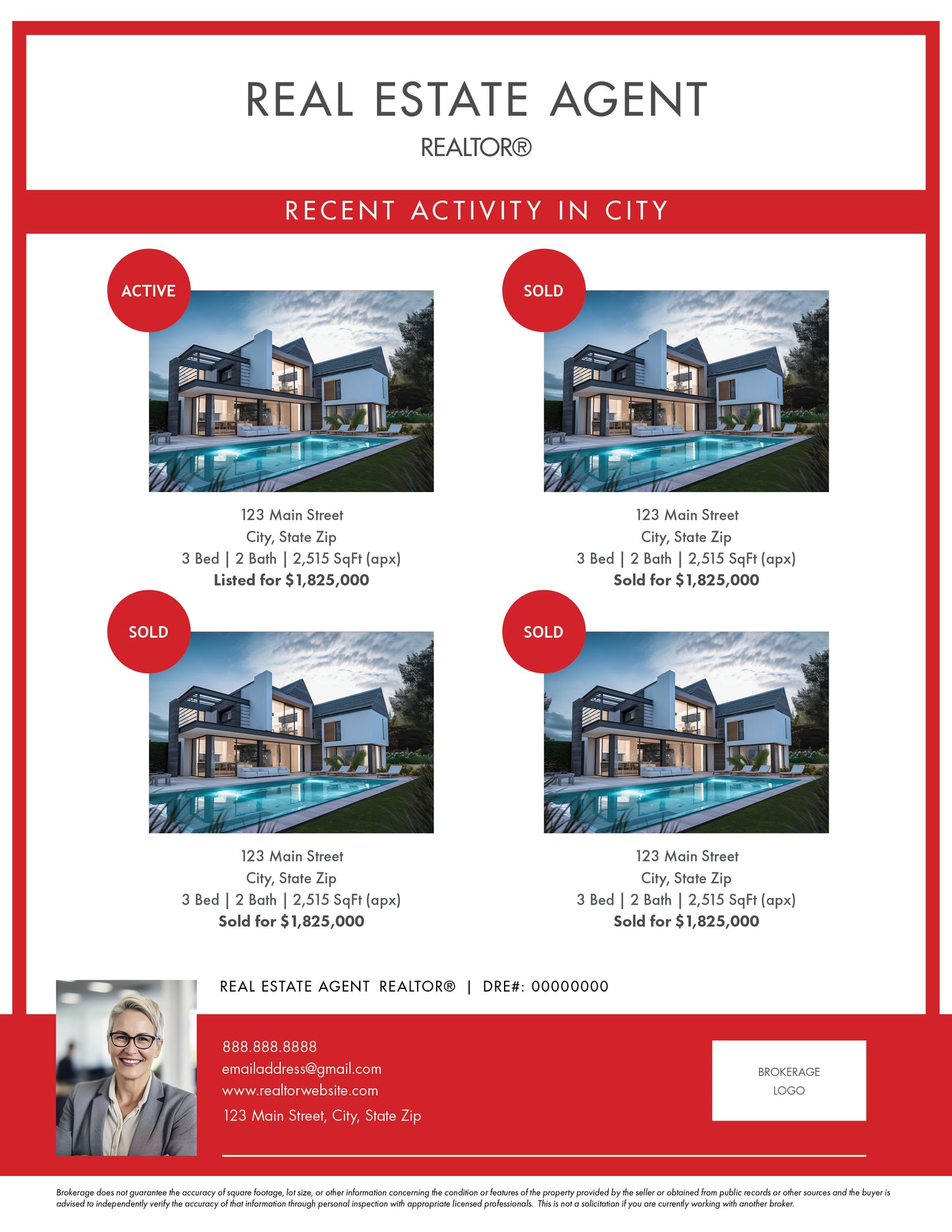 Luxury Property Doorknocking Flyer