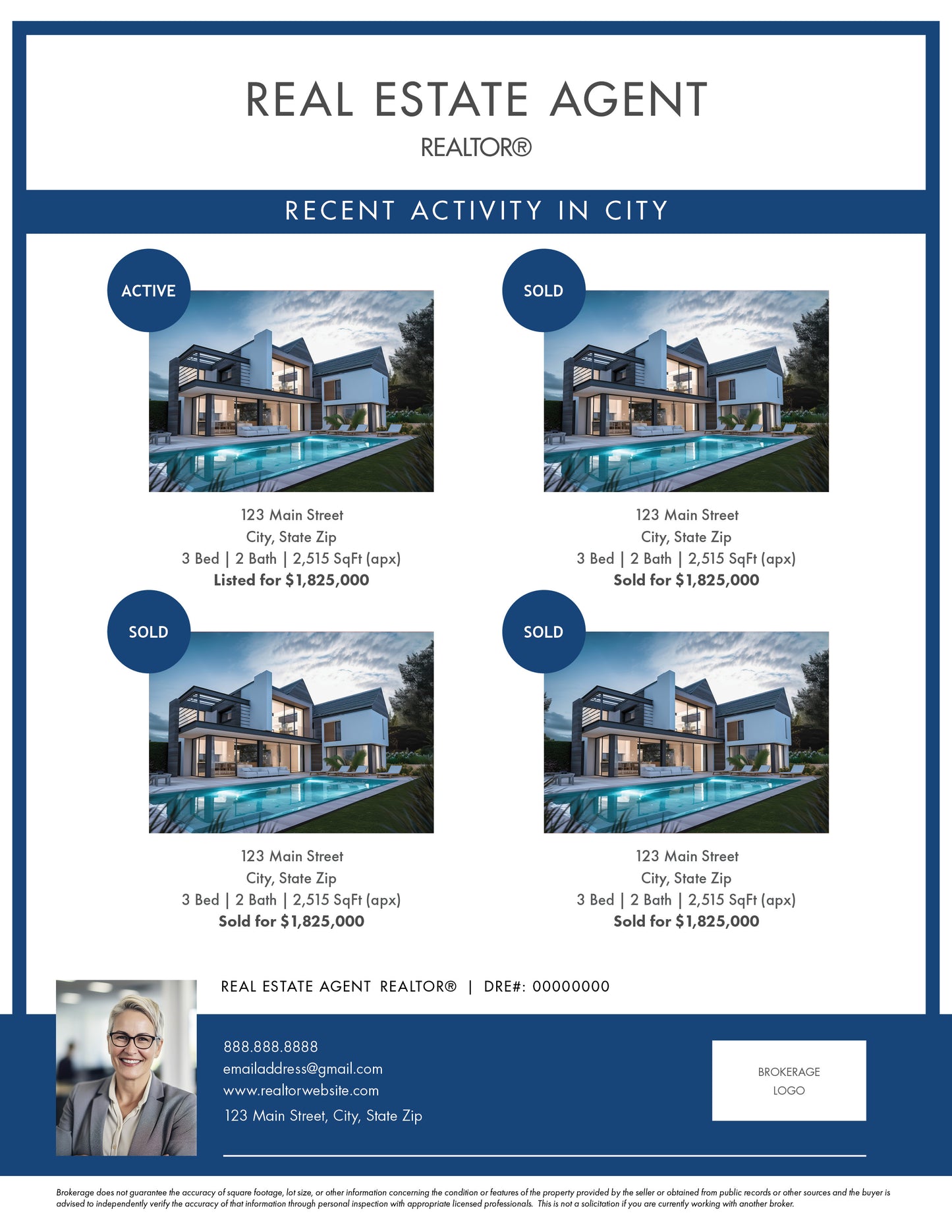 Luxury Property Doorknocking Flyer