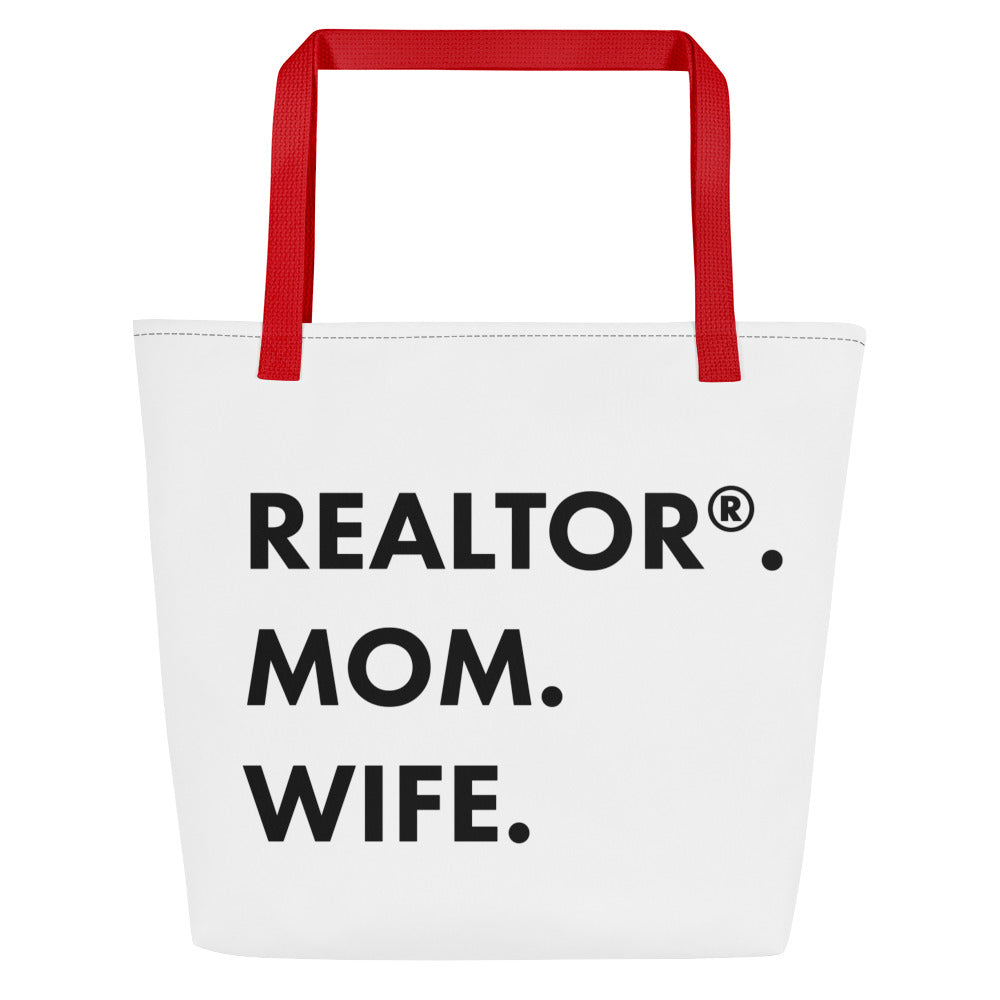 Realtor Mom Wife Tote