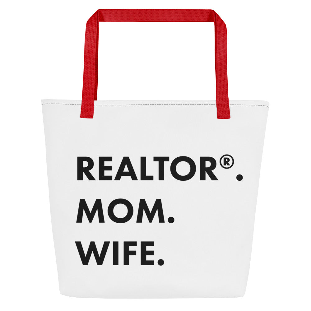 Realtor Mom Wife Tote