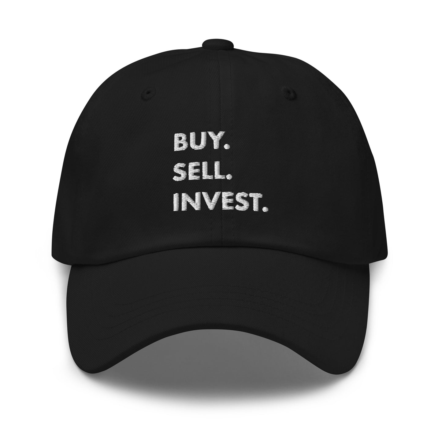 Buy Sell Invest Dad Hat